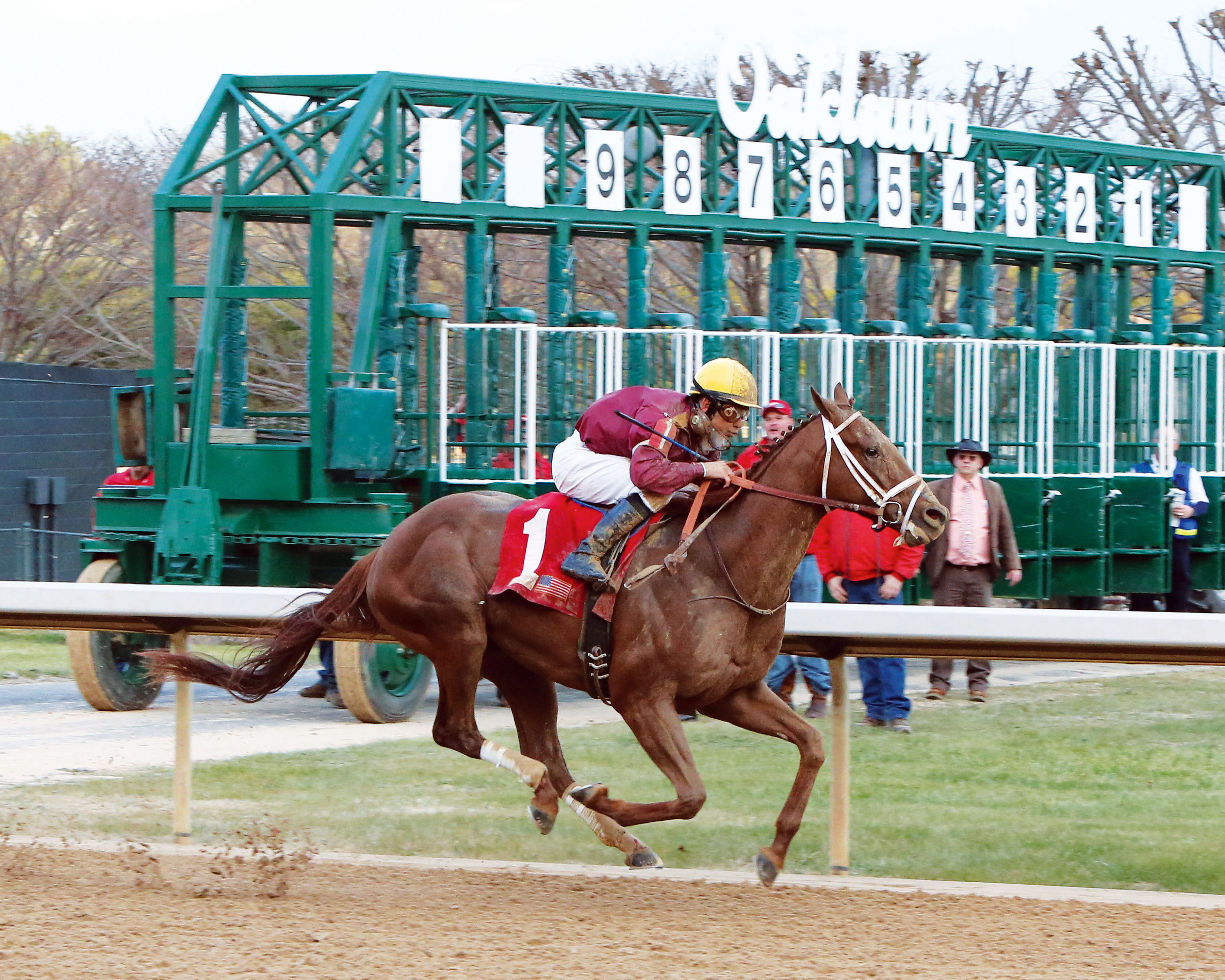 Far Right wins the Smarty Jones