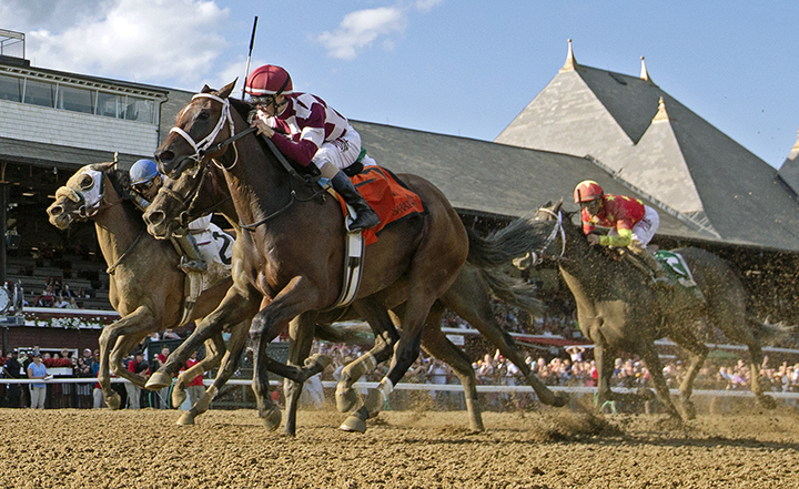 Farrell wins the 2018 Shuvee Stakes