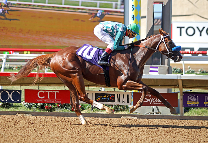 Fashionably Fast wins a July 27 allowance at Del Mar