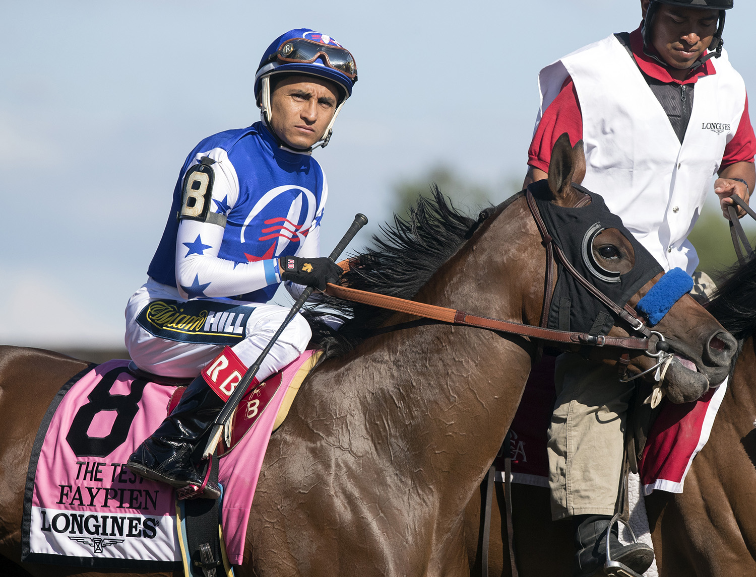 Rafael Bejarano aboard Faypien at Saratoga