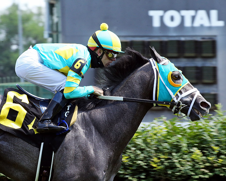 Field Pass wins the 2020 Audubon Stakes at Churchill Downs