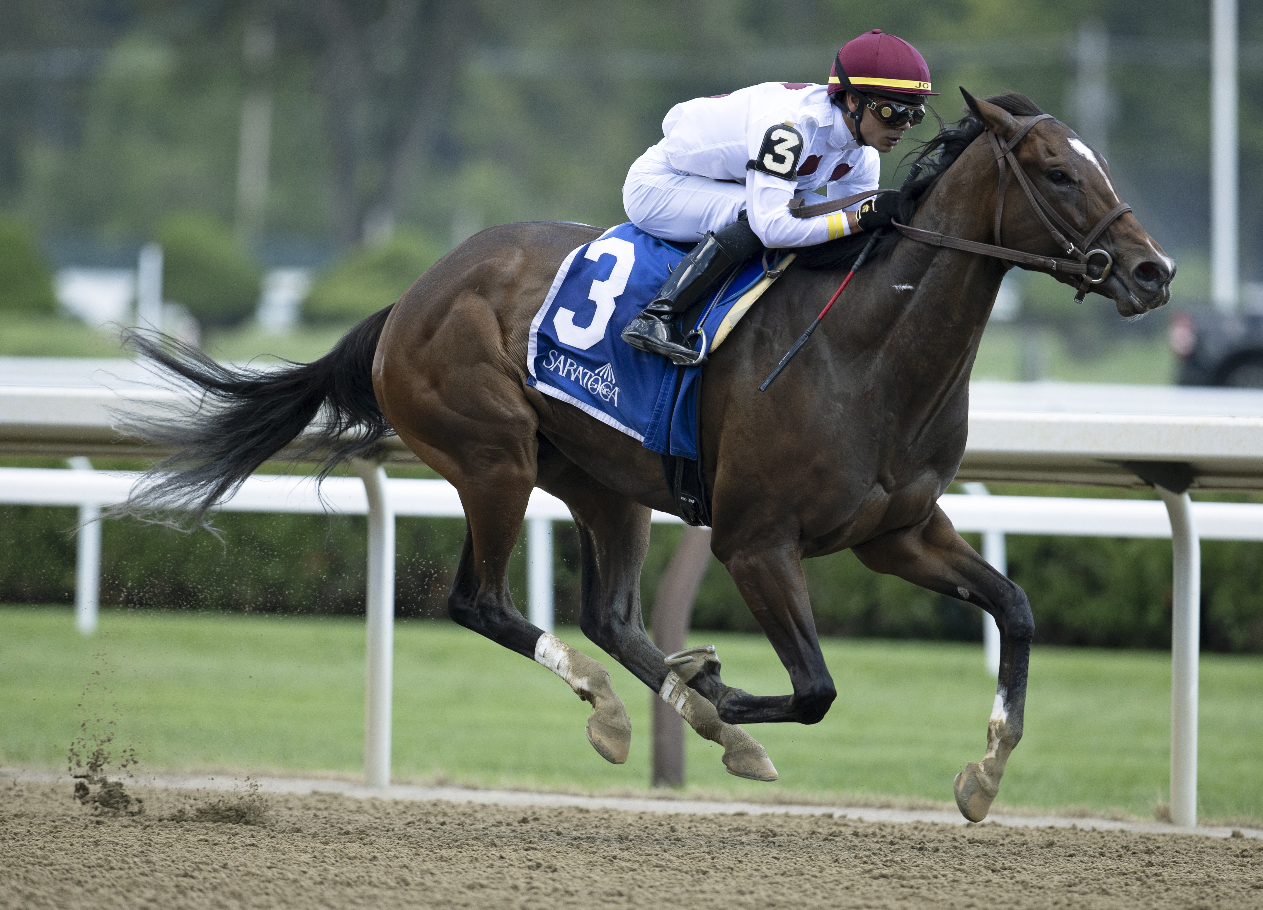 Fingal's Cave wins at Saratoga on July 29 2022