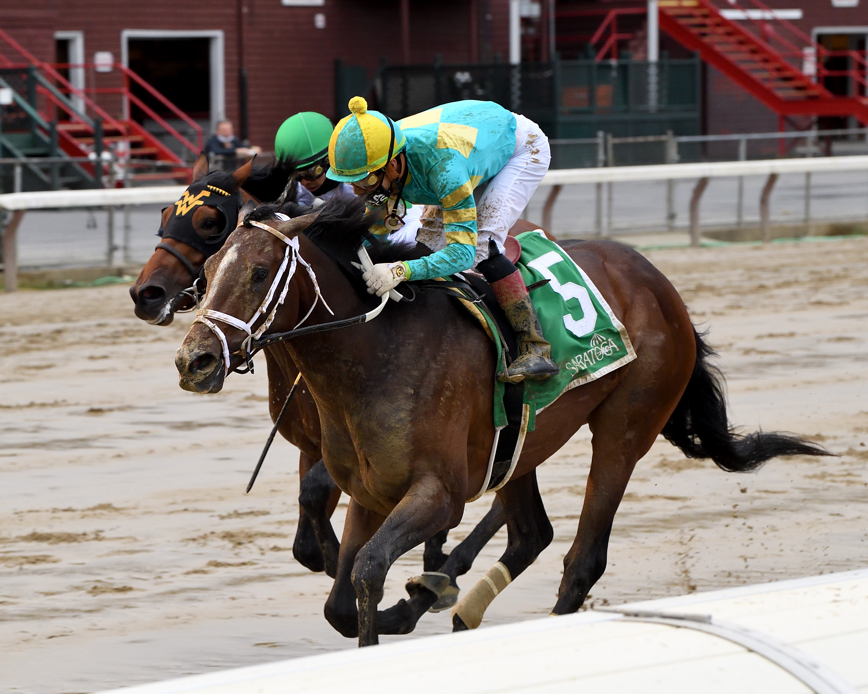 Fire At Will beats Blame the Booze in the With Anticipation Stakes.9-2-2020