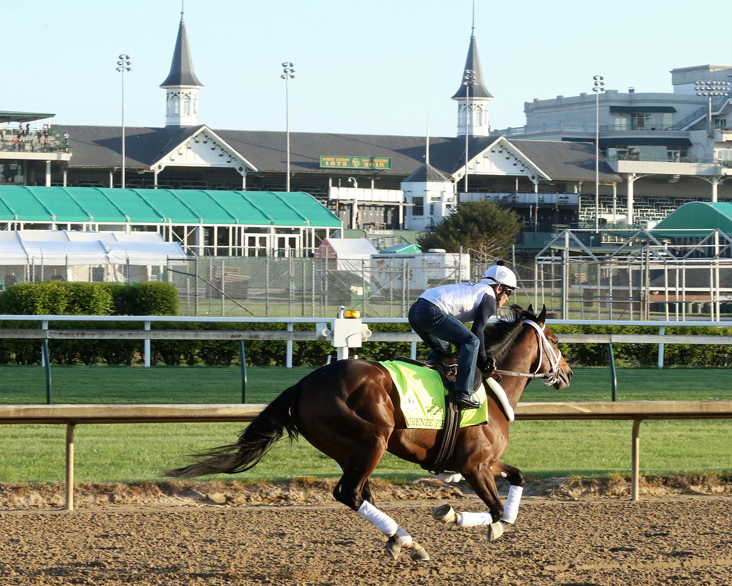 Firenze Fire trains at Churchill on May 1