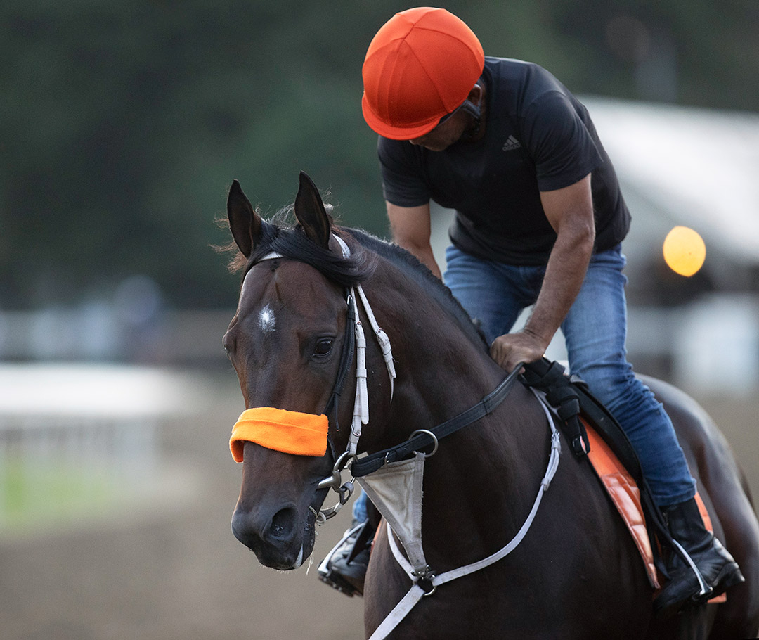 Firenze Fire at Saratoga Race Course in July 2021