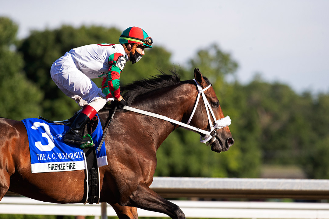 Firenze Fire finishes fourth in the 2020 Vanderbilt Handicap at Saratoga