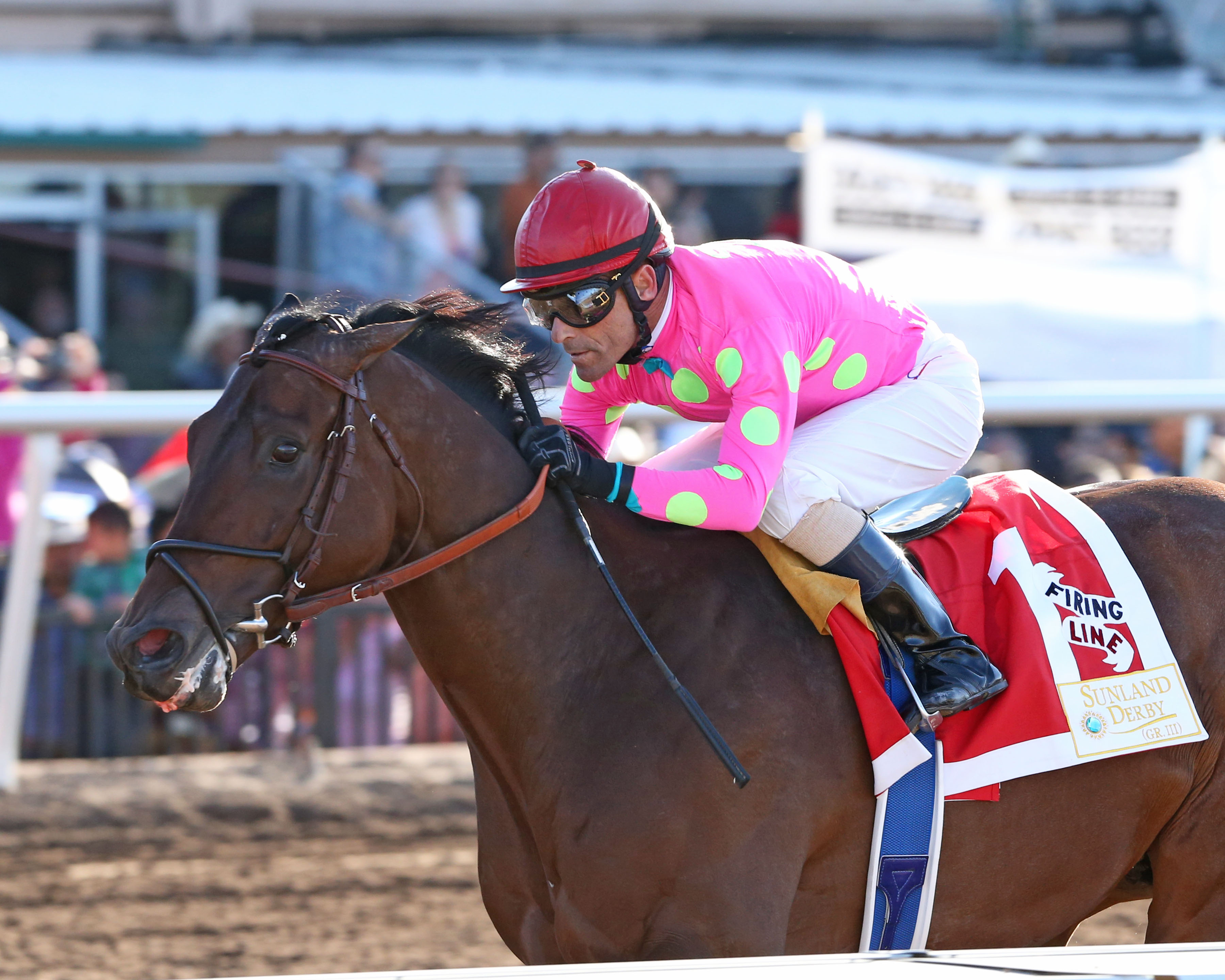 Firing Line dominates Sunland Derby