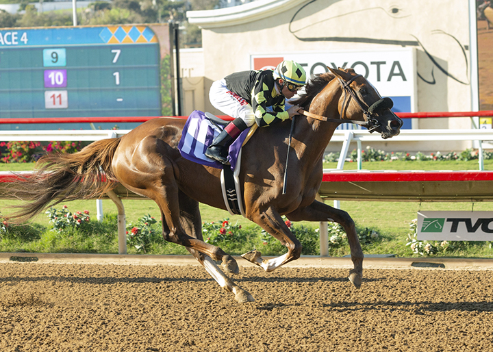 First Star wins an Aug. 23 allowance at Del Mar