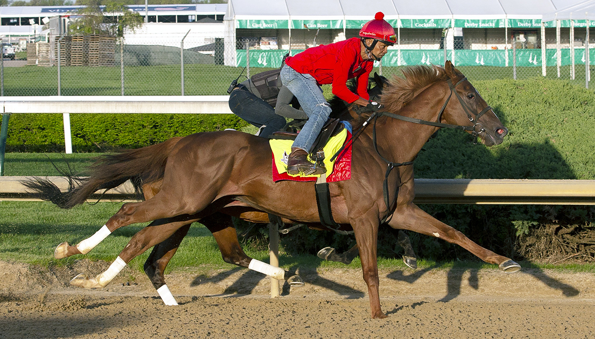 Flameaway trains at Churchill on April 28