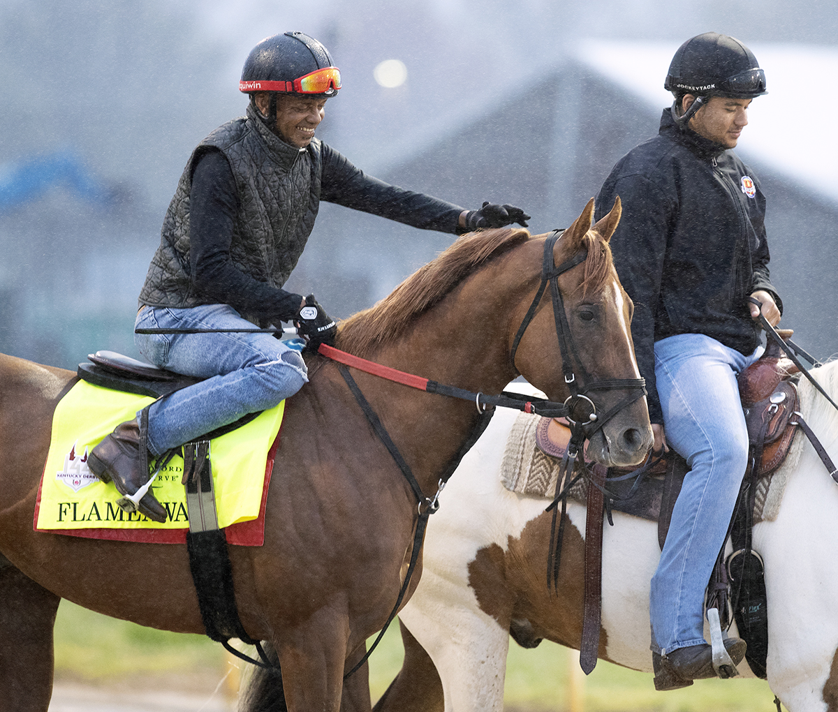 Flameaway at Churchill on April 24