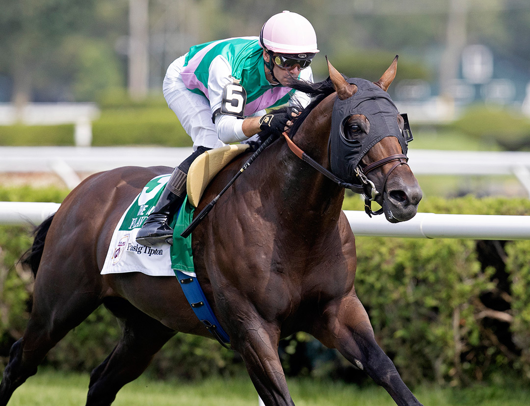 Flavius wins the 2021 Lure Stakes at Saratoga Race Course