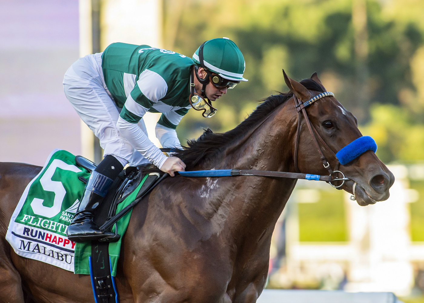 Flightline wins Malibu Stakes 12-26-2021