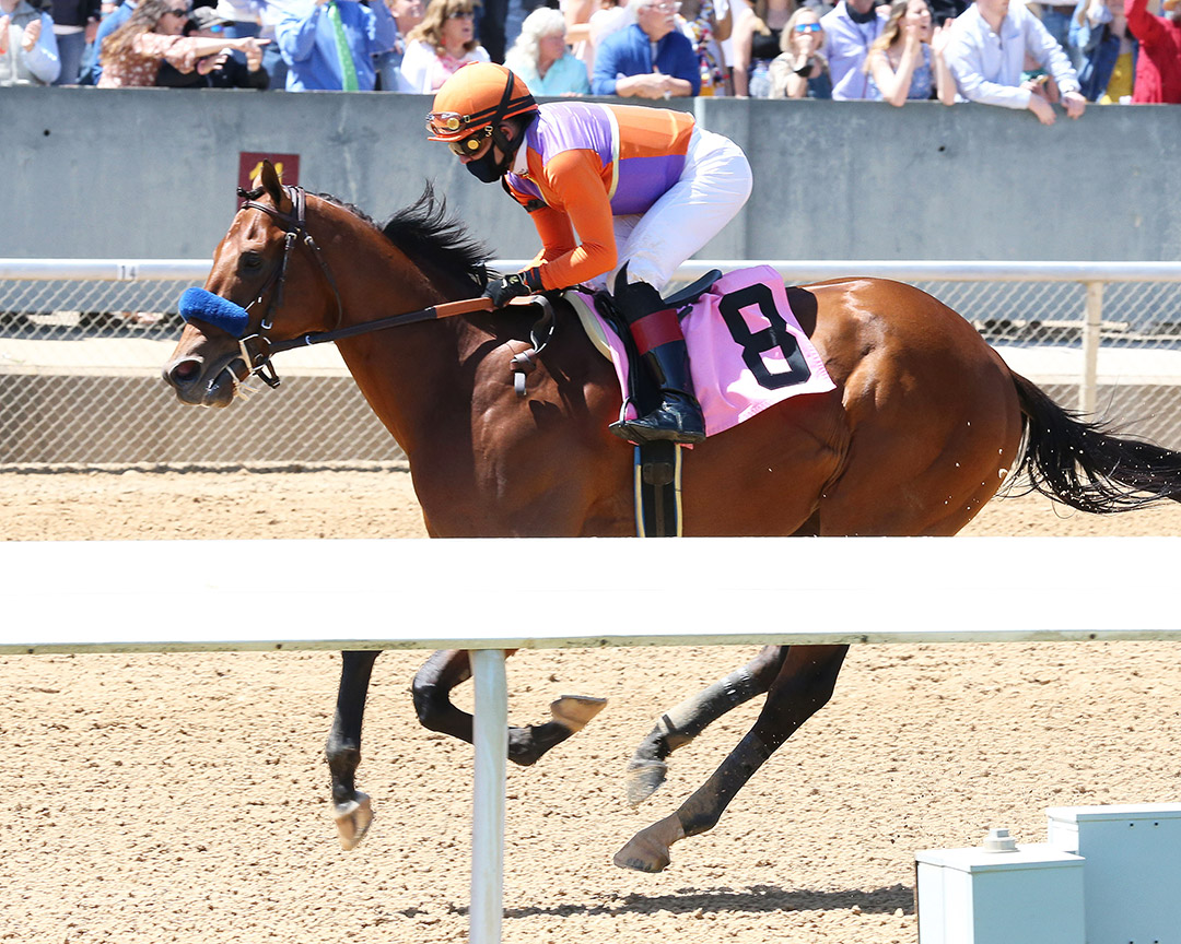 Following Sea wins an April 10 maiden race at Oaklawn
