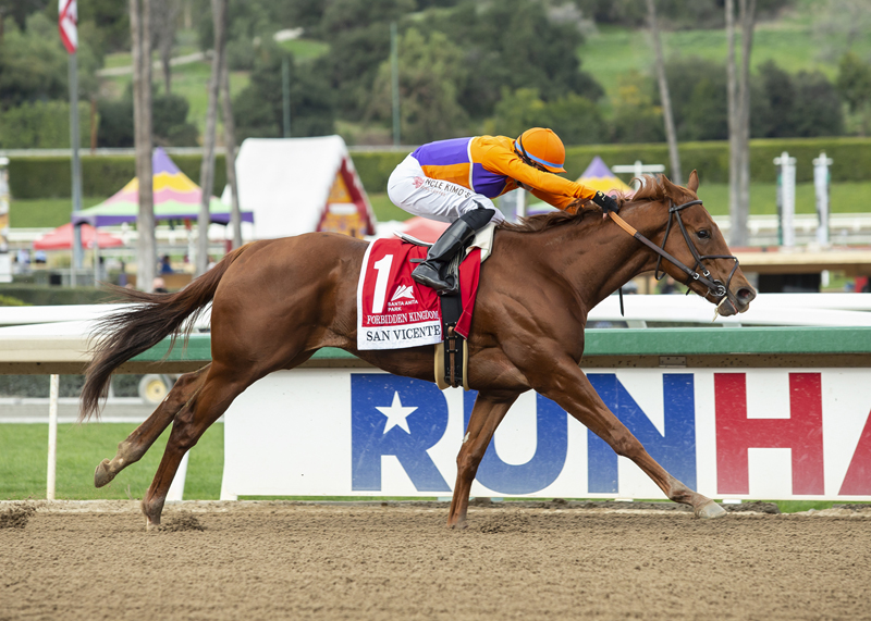 Forbidden Kingdom wins San Vicente 1-29-2022