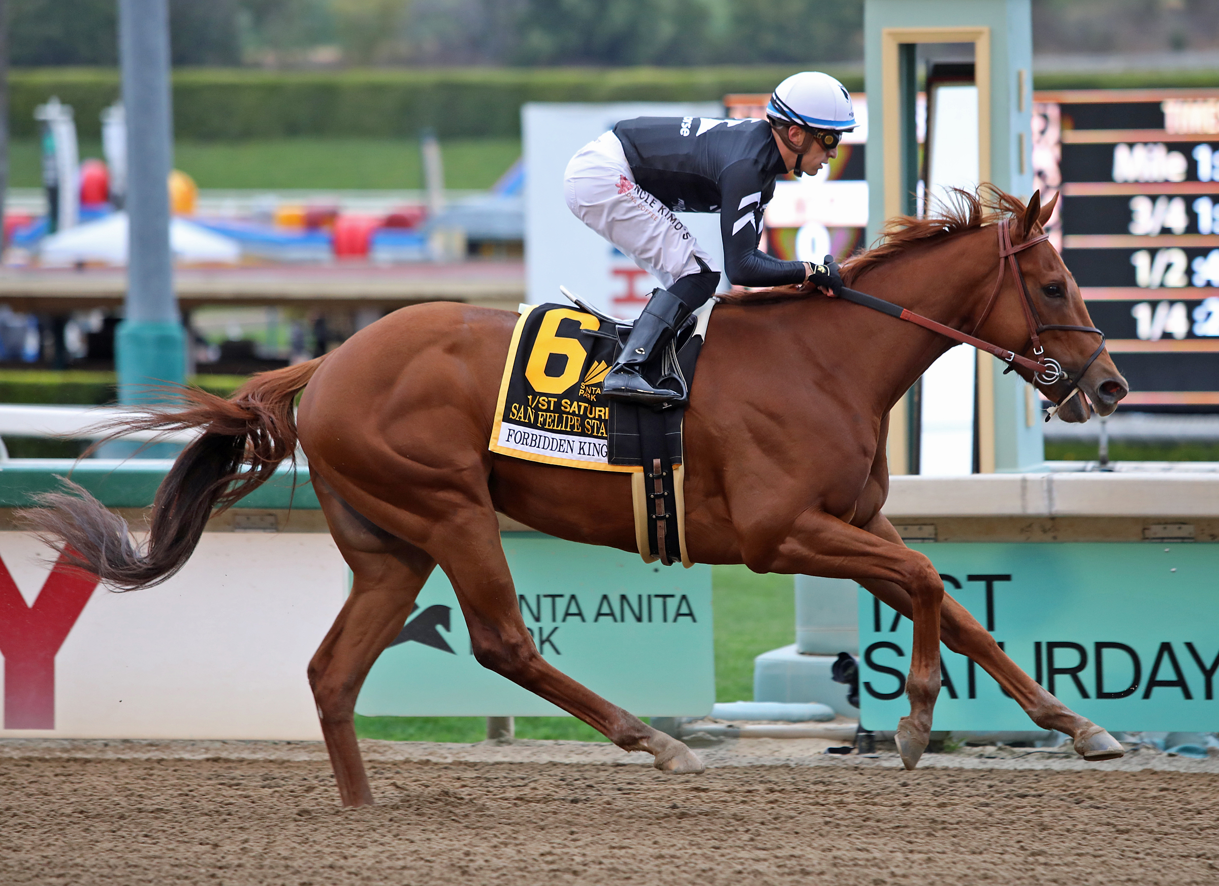 Forbidden Kingdom wins San Felipe 3-5-2022
