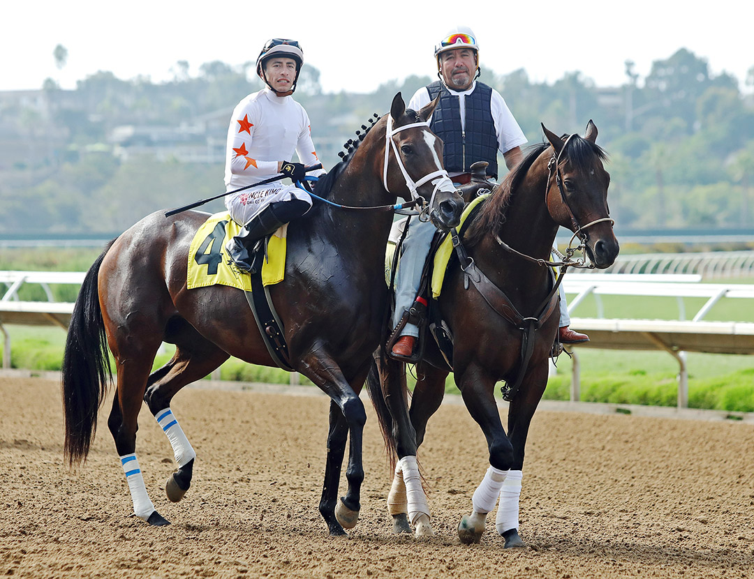 Forest Caraway at Del Mar in August 2021