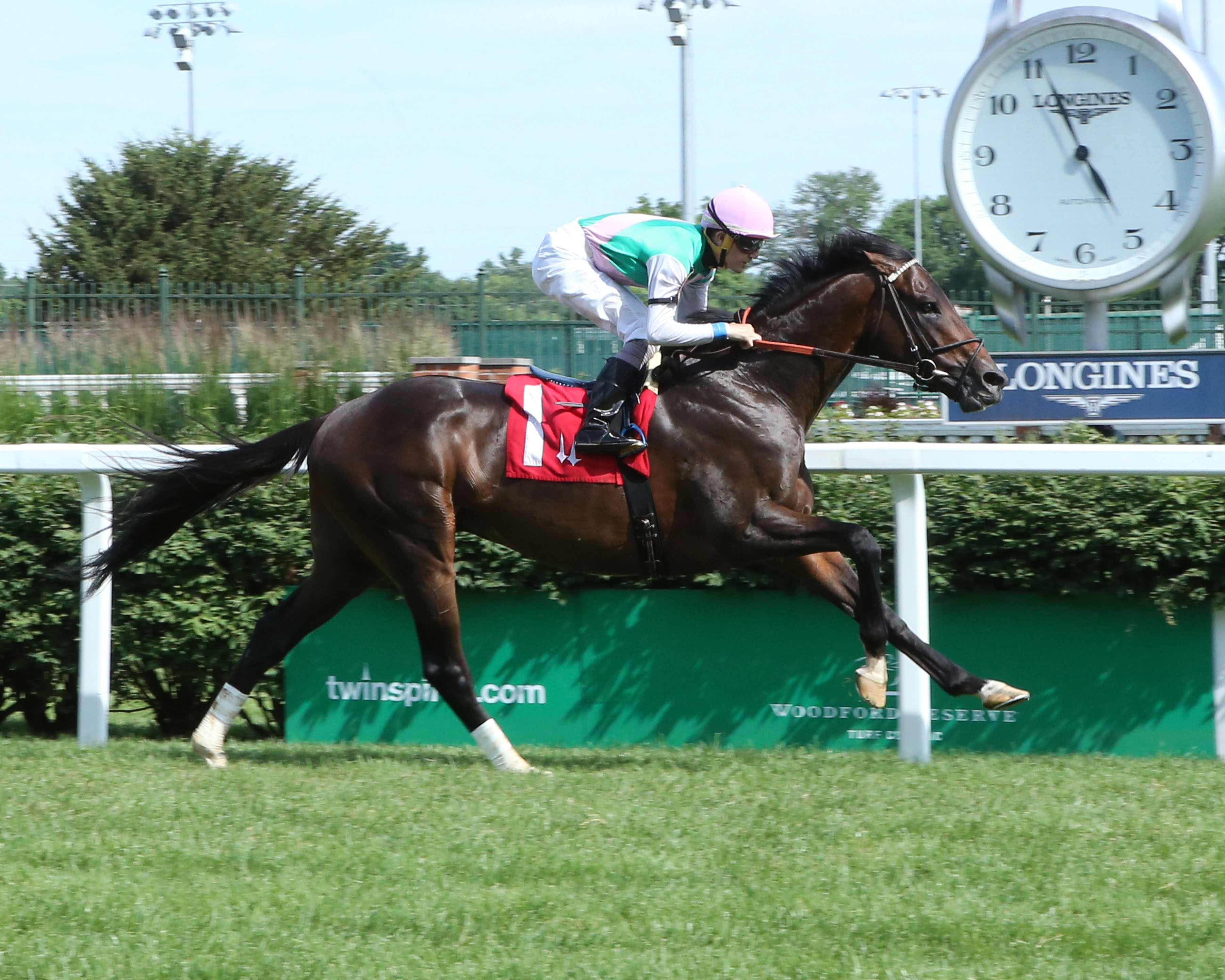 Forge wins a June 4 allowance race