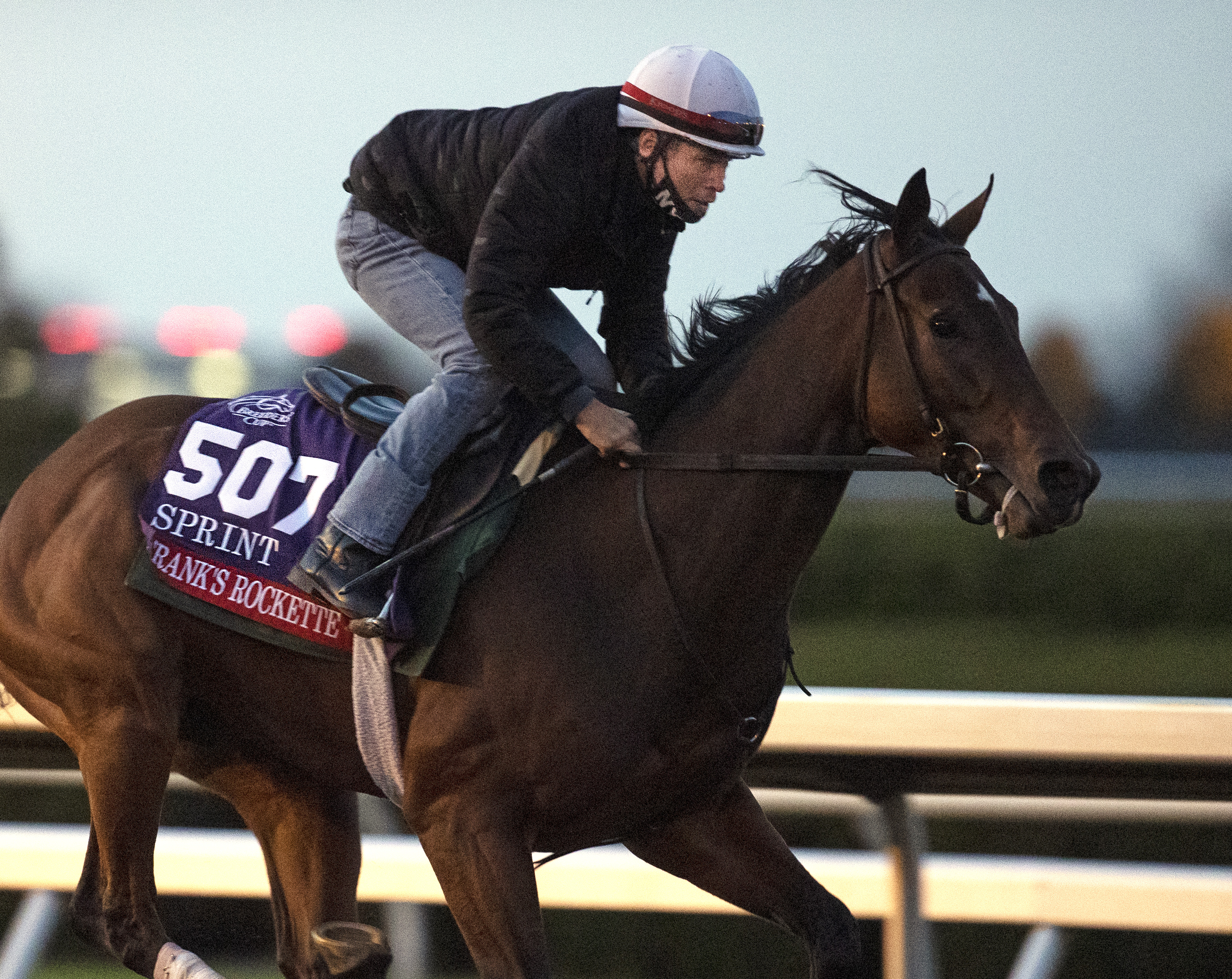 Frank's Rockette in final BC work 11-01-2020