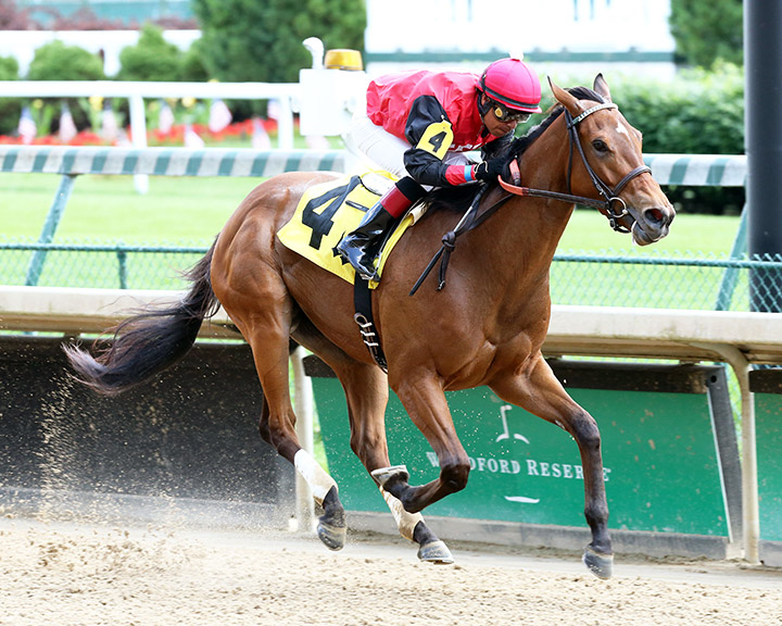 Frank's Rockette wins a May 25 allowance at Churchill Downs