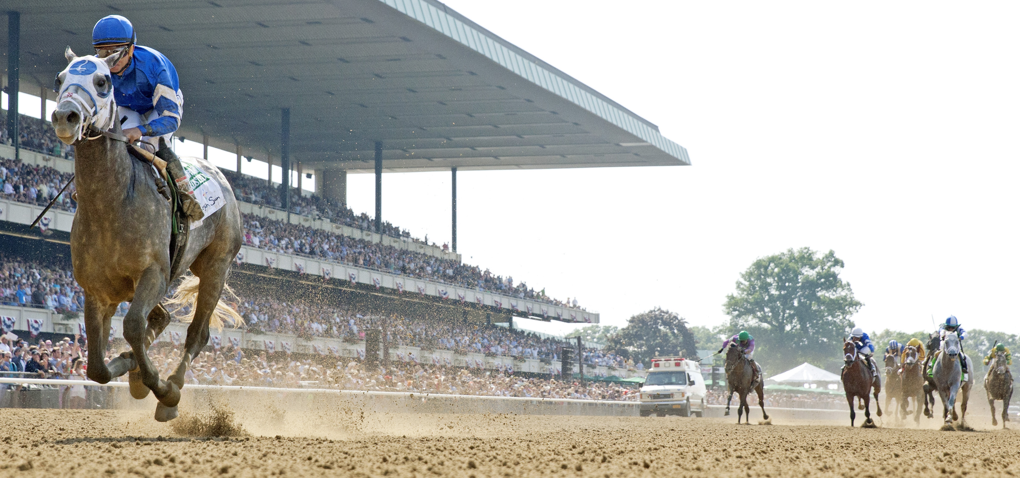 Frosted wins the Met Mile