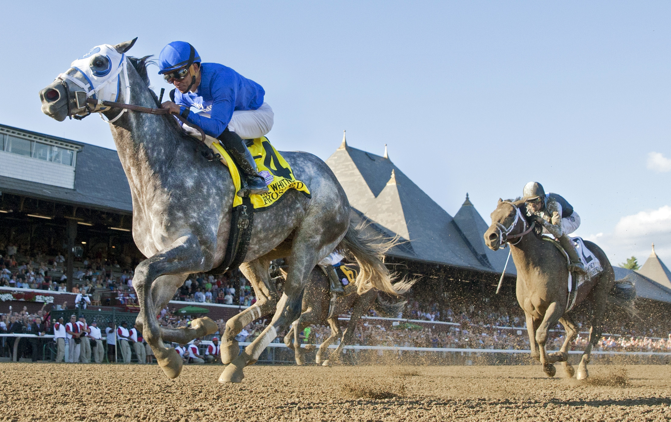 Frosted wins the 2016 Whitney