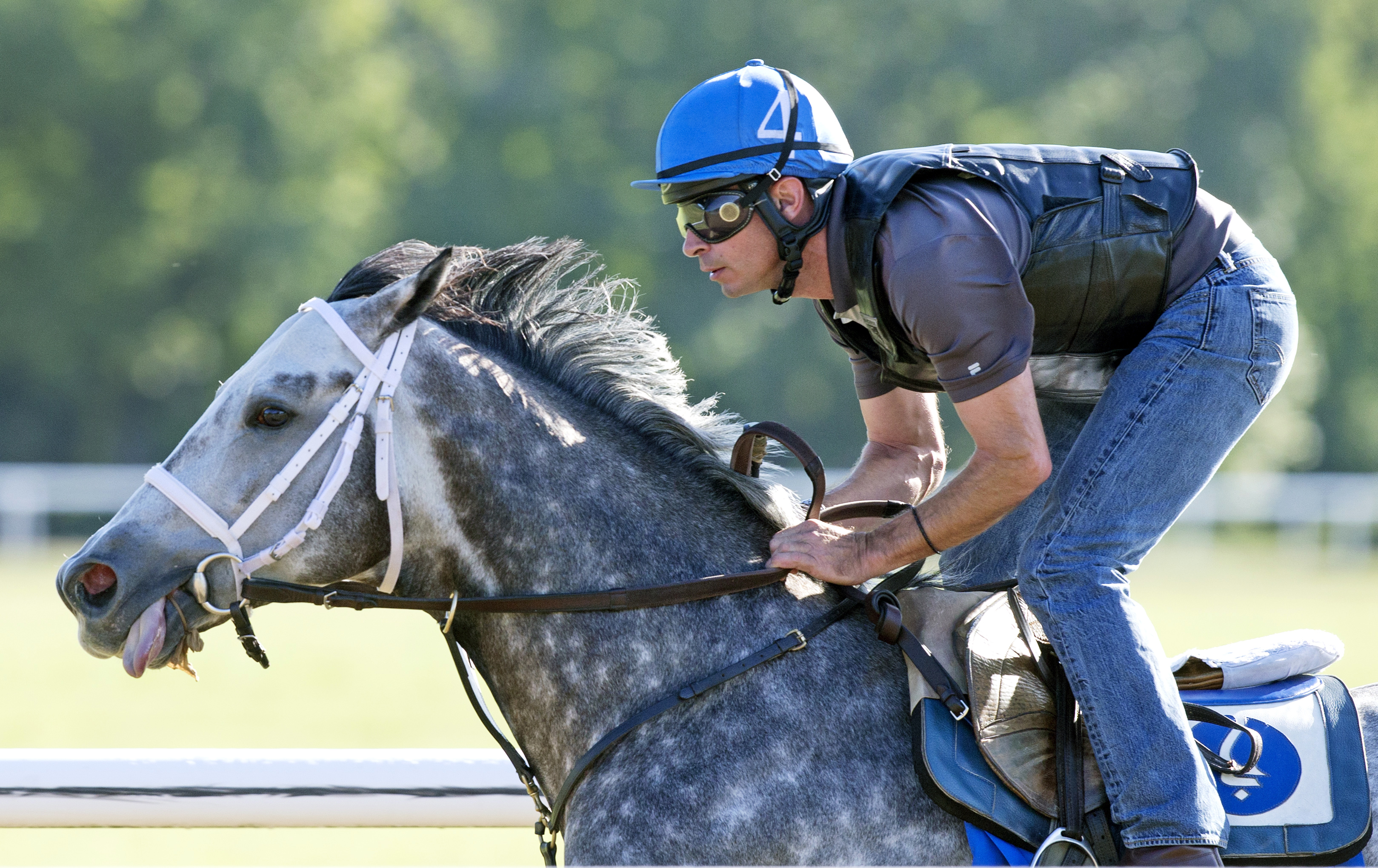 Frosted training at Greentree on Sept. 21