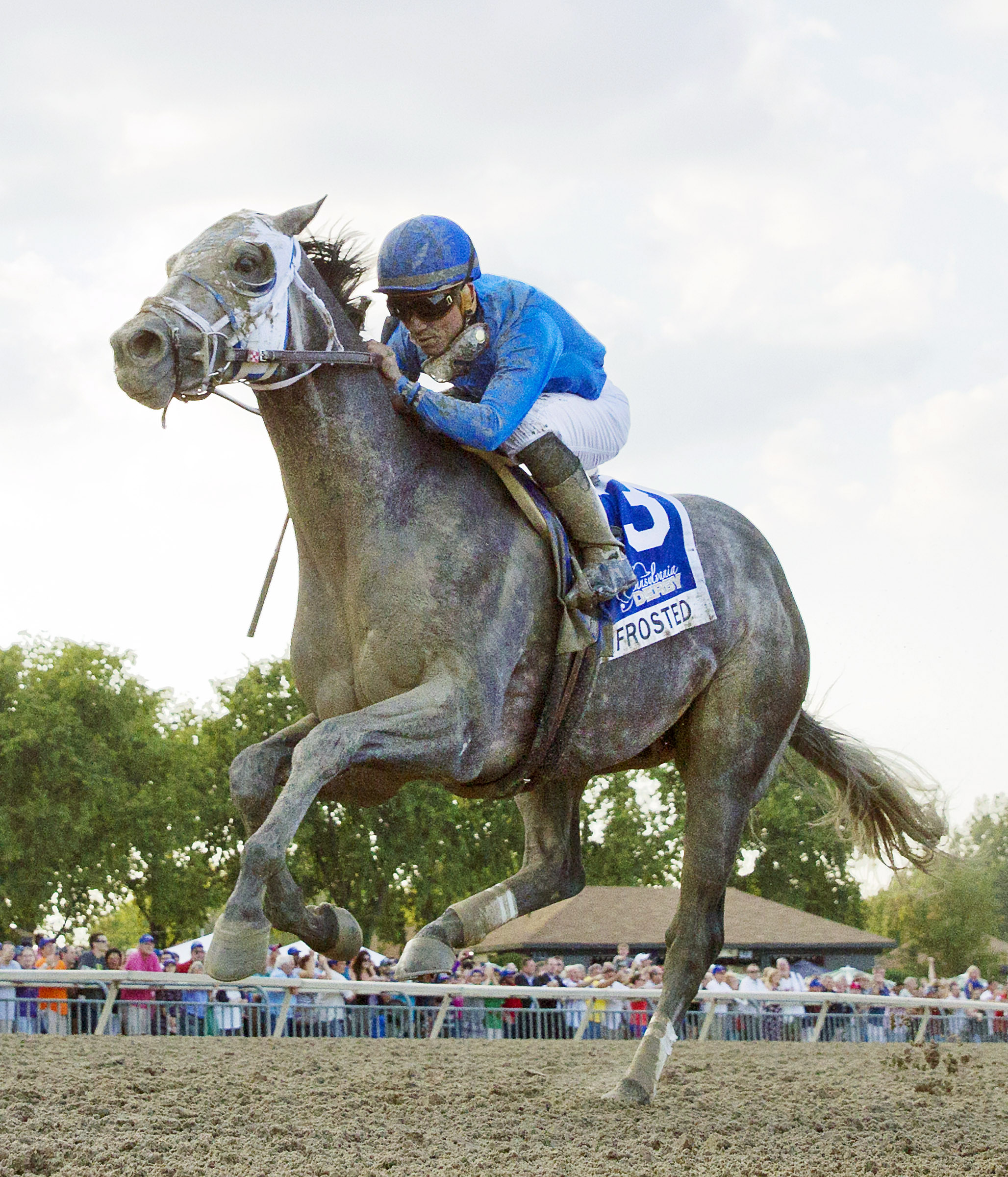 Frosted wins the Pennsylvania Derby