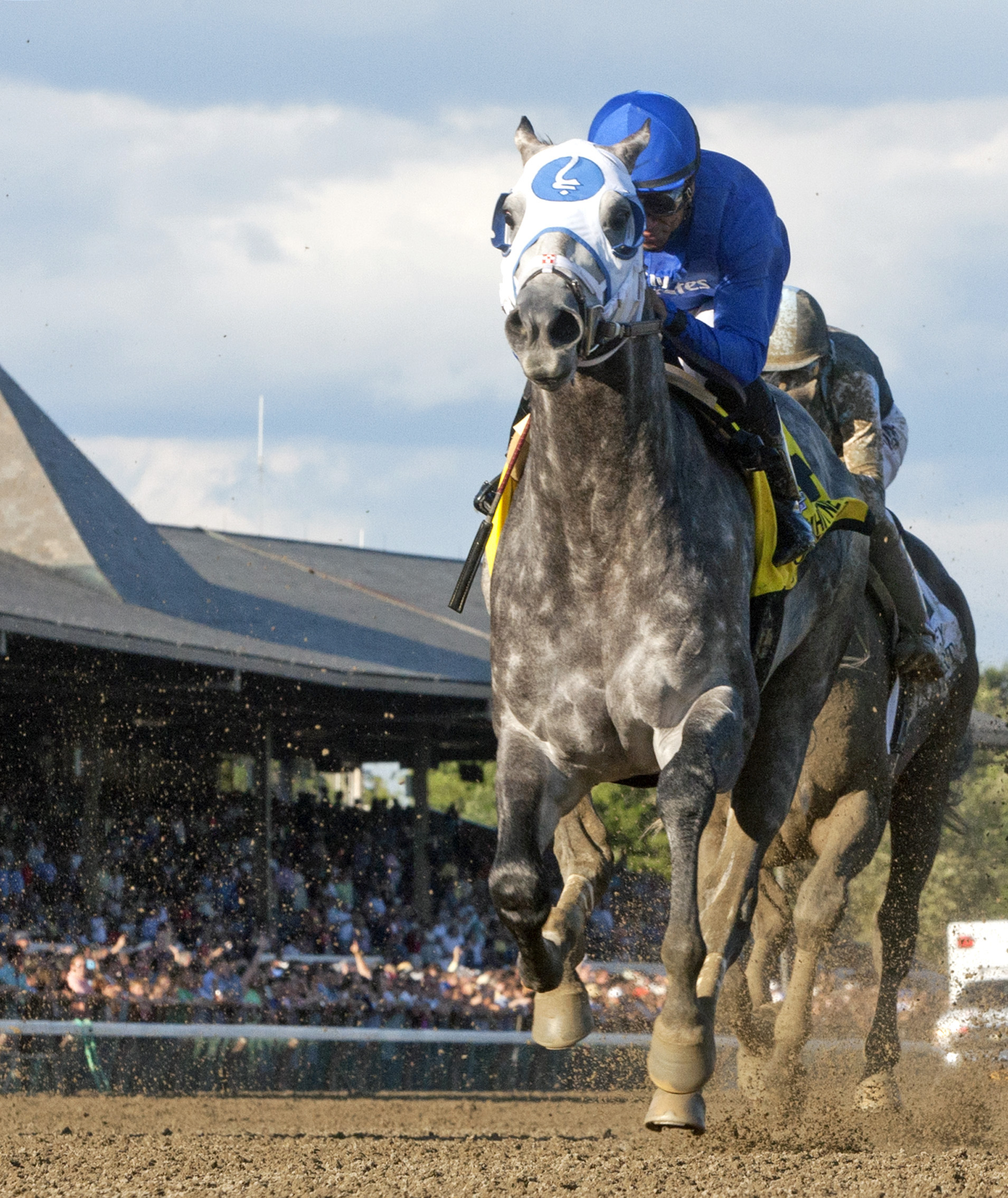 Frosted wins the Whitney