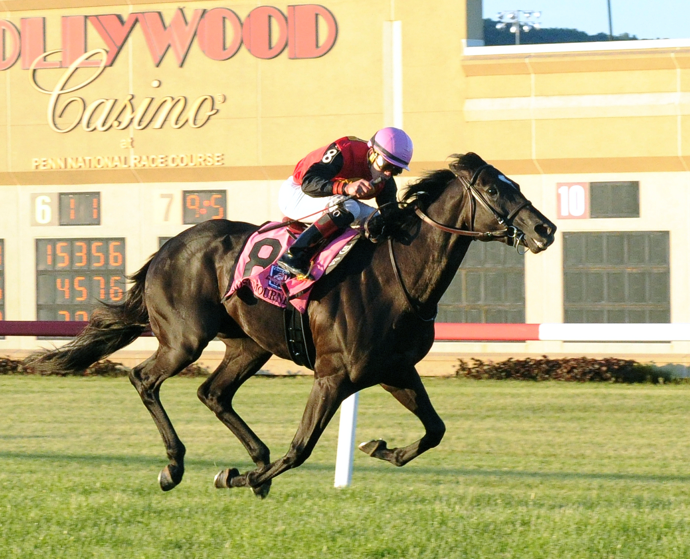 Frostmourne wins the Penn Mile