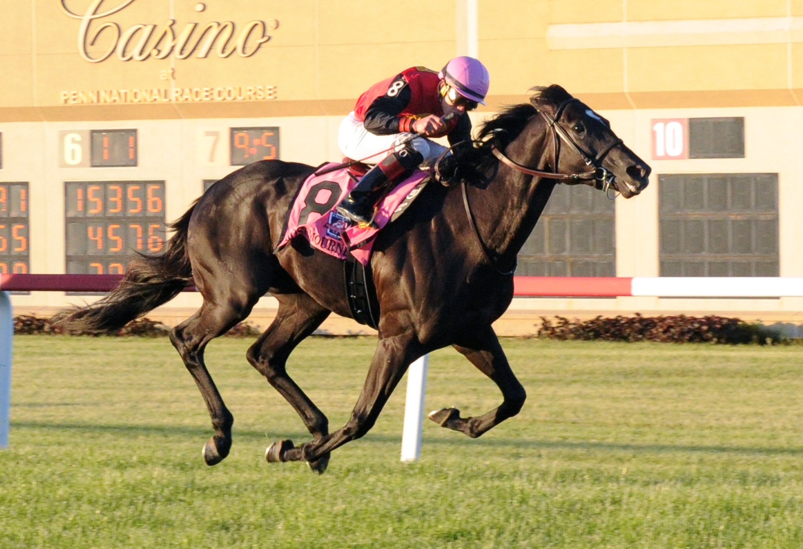 Frostmourne wins the Penn Mile