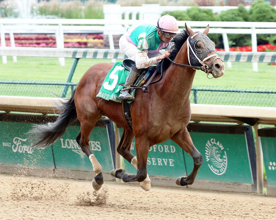 Fulsome wins the 2021 Matt Winn Stakes at Churchill Downs