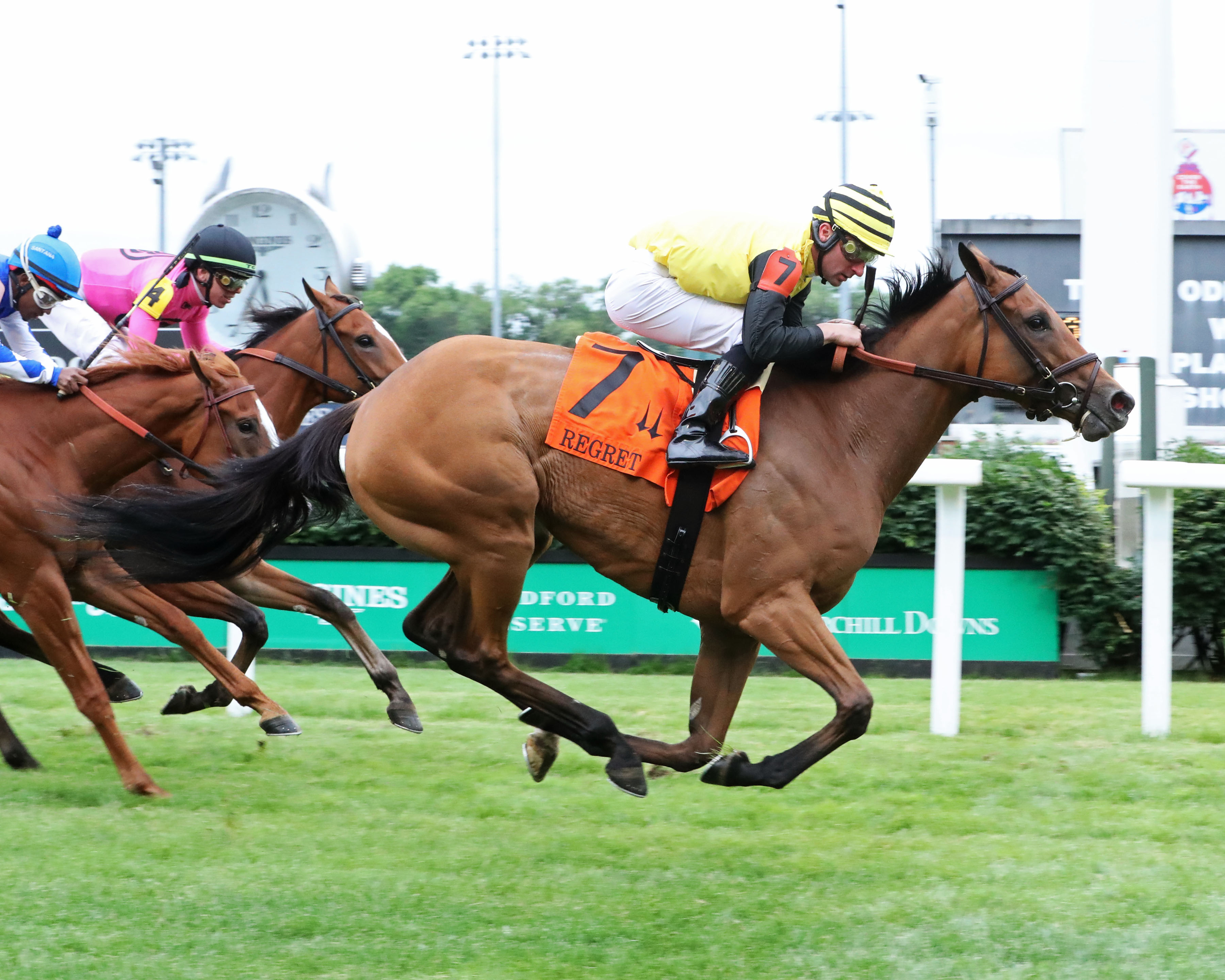 Gam's Mission wins Regret Stakes 5-29-2021