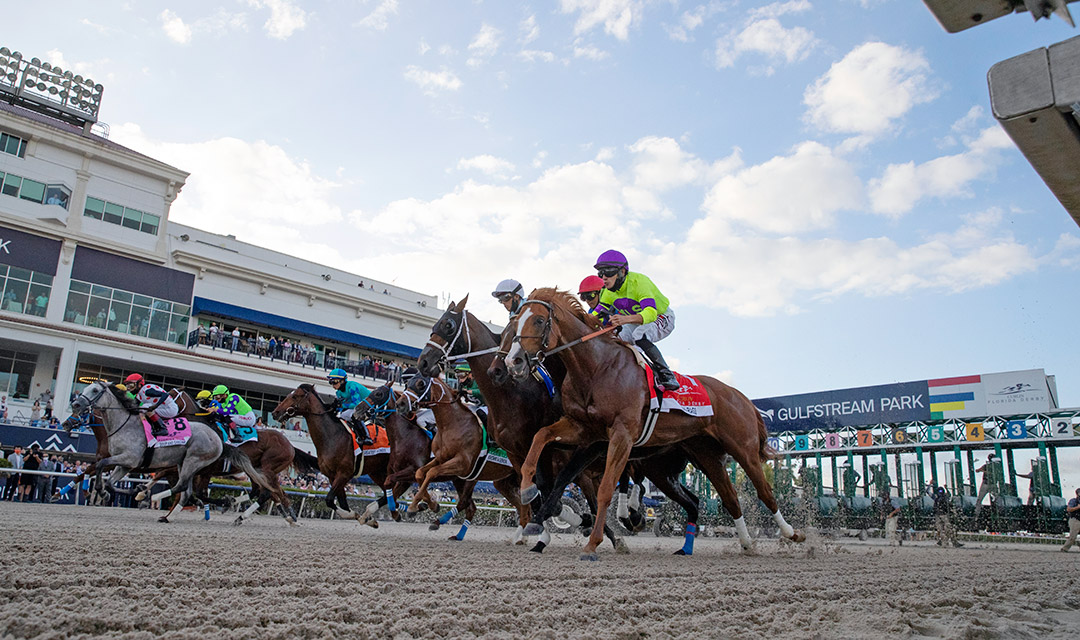 Gulfstream Park racing, March 2021