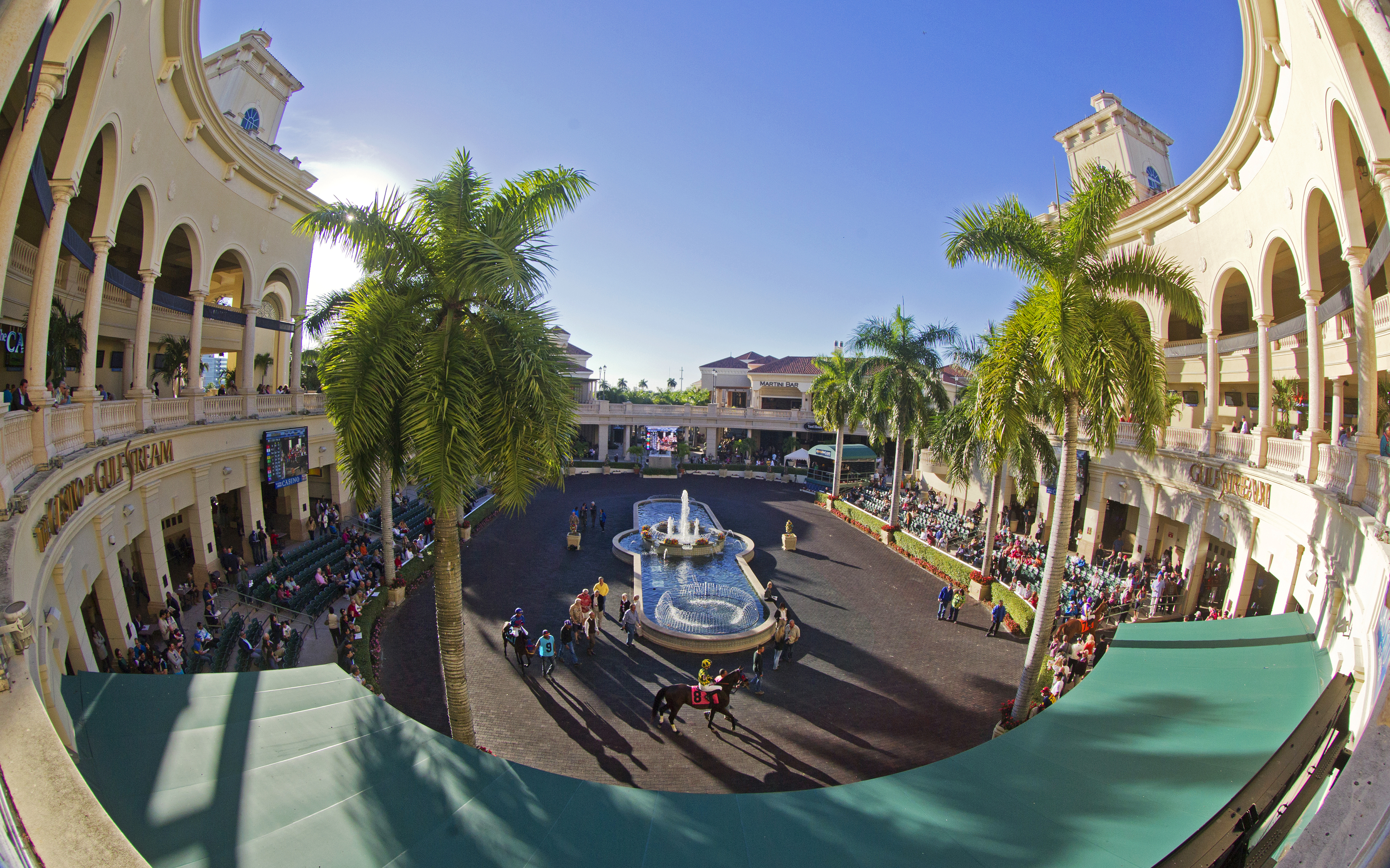 Gulfstream Park paddock