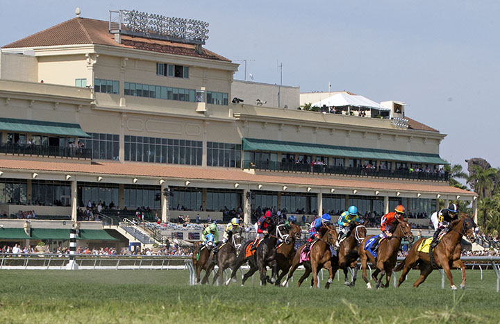 Gulfstream Park turf racing