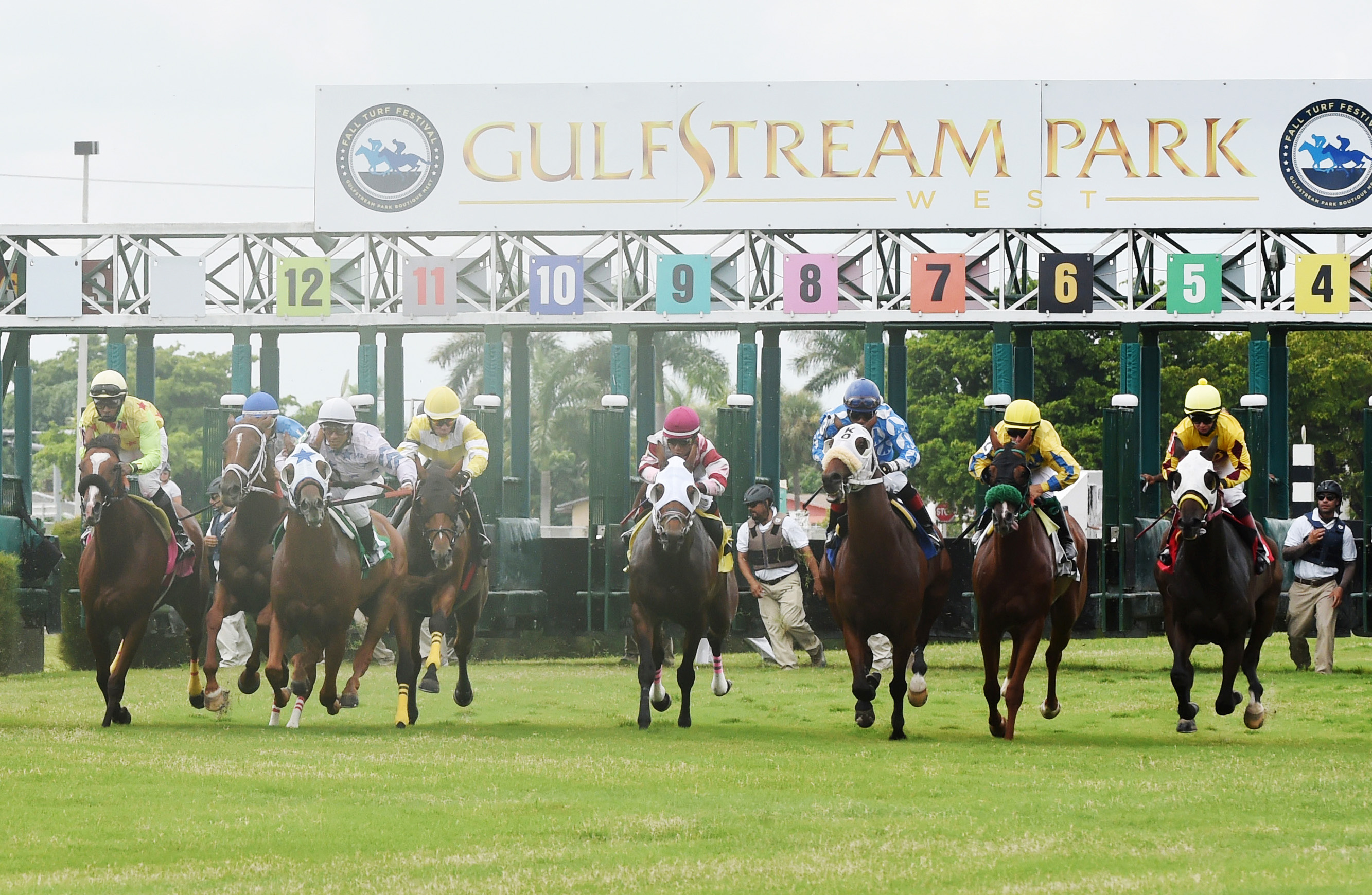 Gulfstream Park West race start
