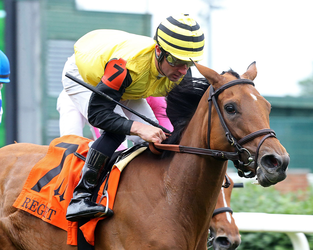 Gam's Mission wins the 2021 Regret Stakes at Churchill Downs