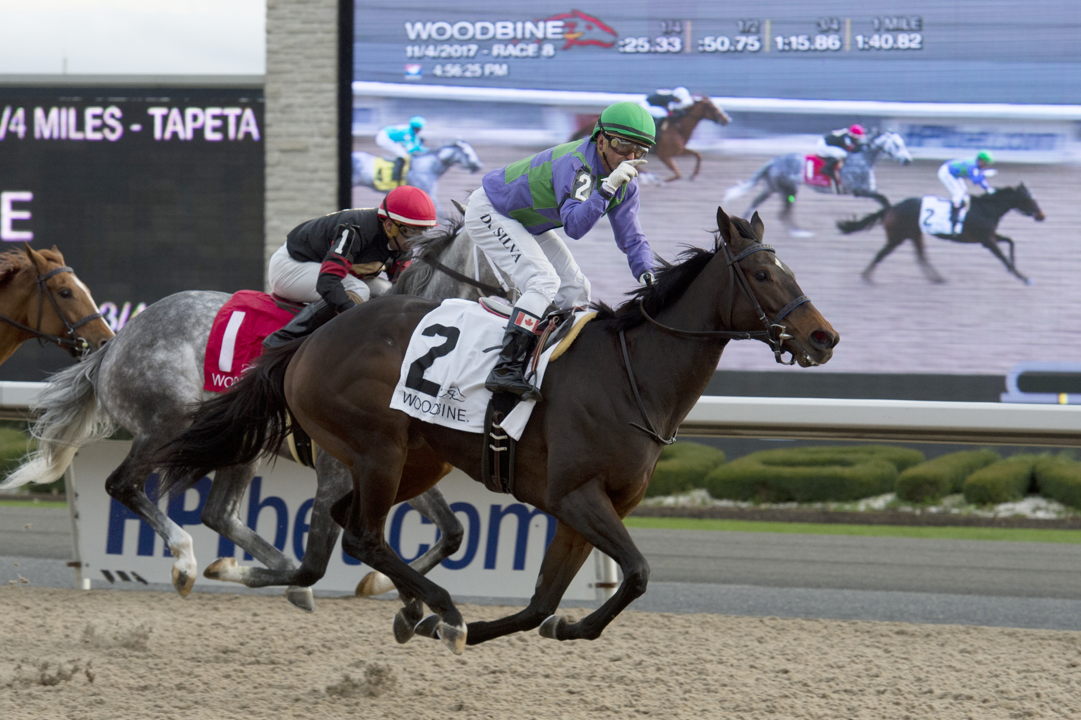 Gambles Ghost wins the Maple Leaf Stakes