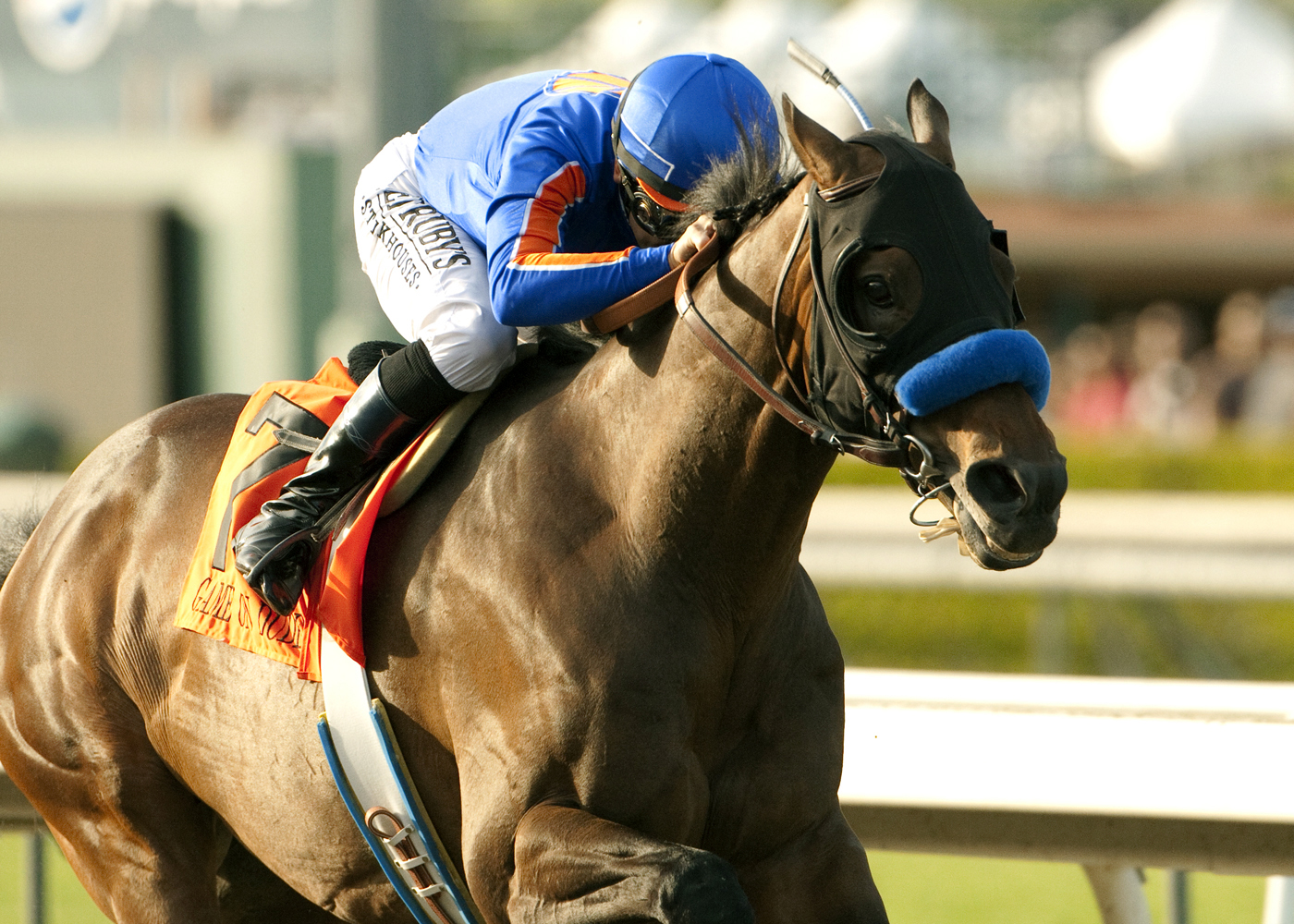 Game On Dude wins the Santa Anita Handicap