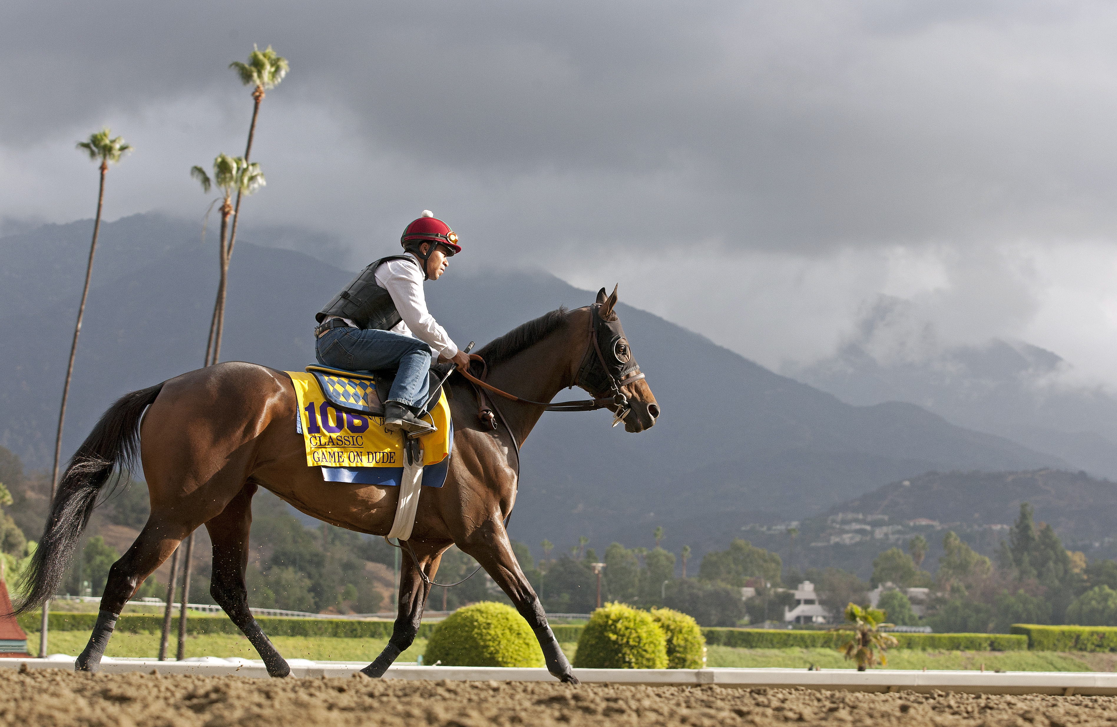 Game On Dude at Santa Anita Park