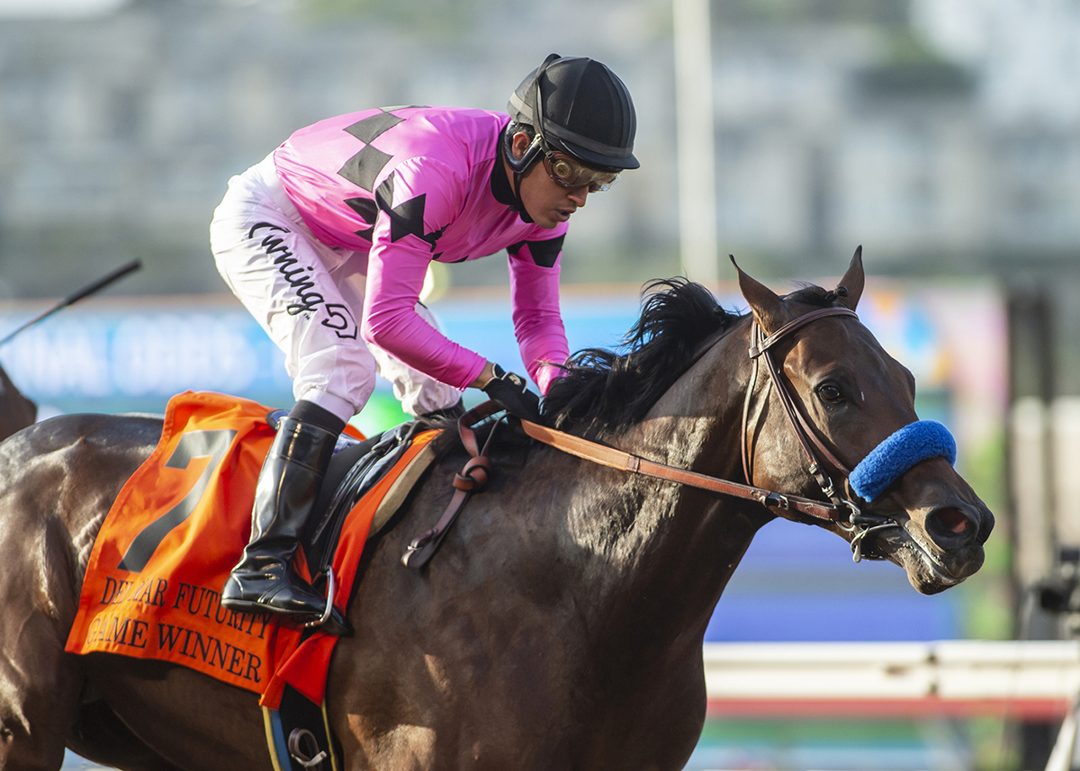 Game Winner wins the 2018 Del Mar Futurity