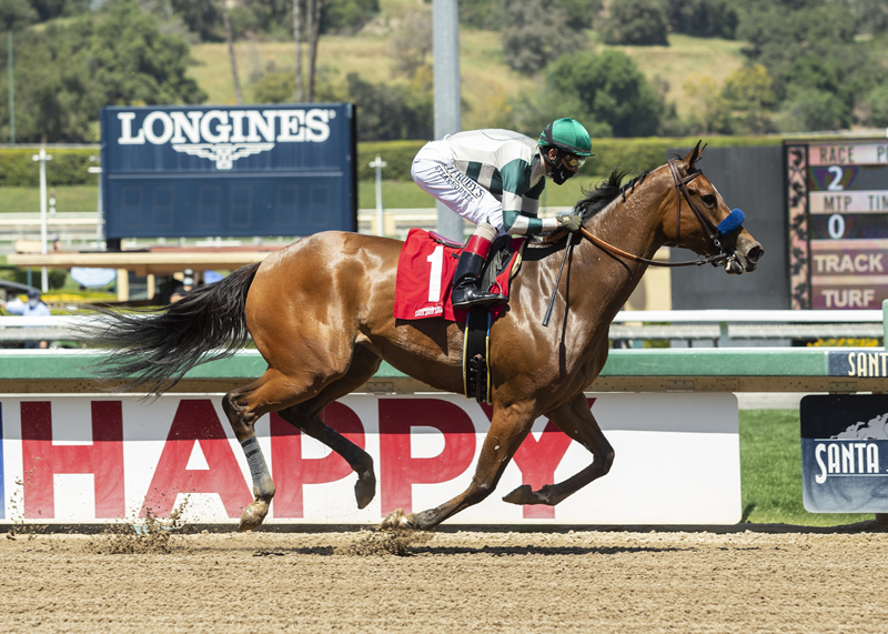 Gamine wins Las Flores 4-4-2021