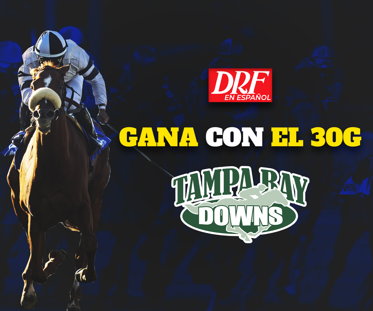Gana con el 30G - Tampa Bay Downs