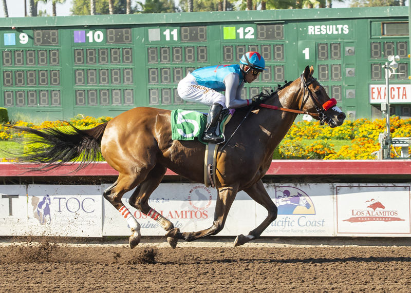 Gas Station Sushi wins the 2018 Beverly Lewis Stakes