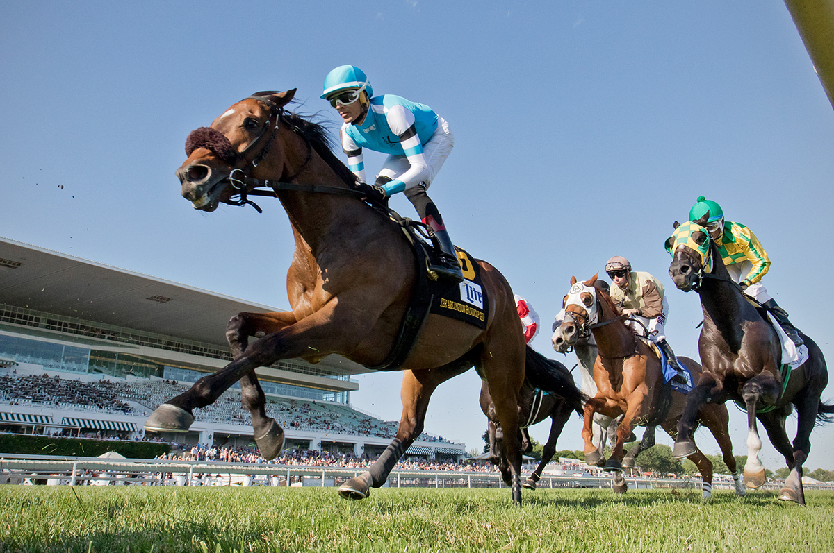 Ghost Hunter wins the 2017 Arlington Handicap