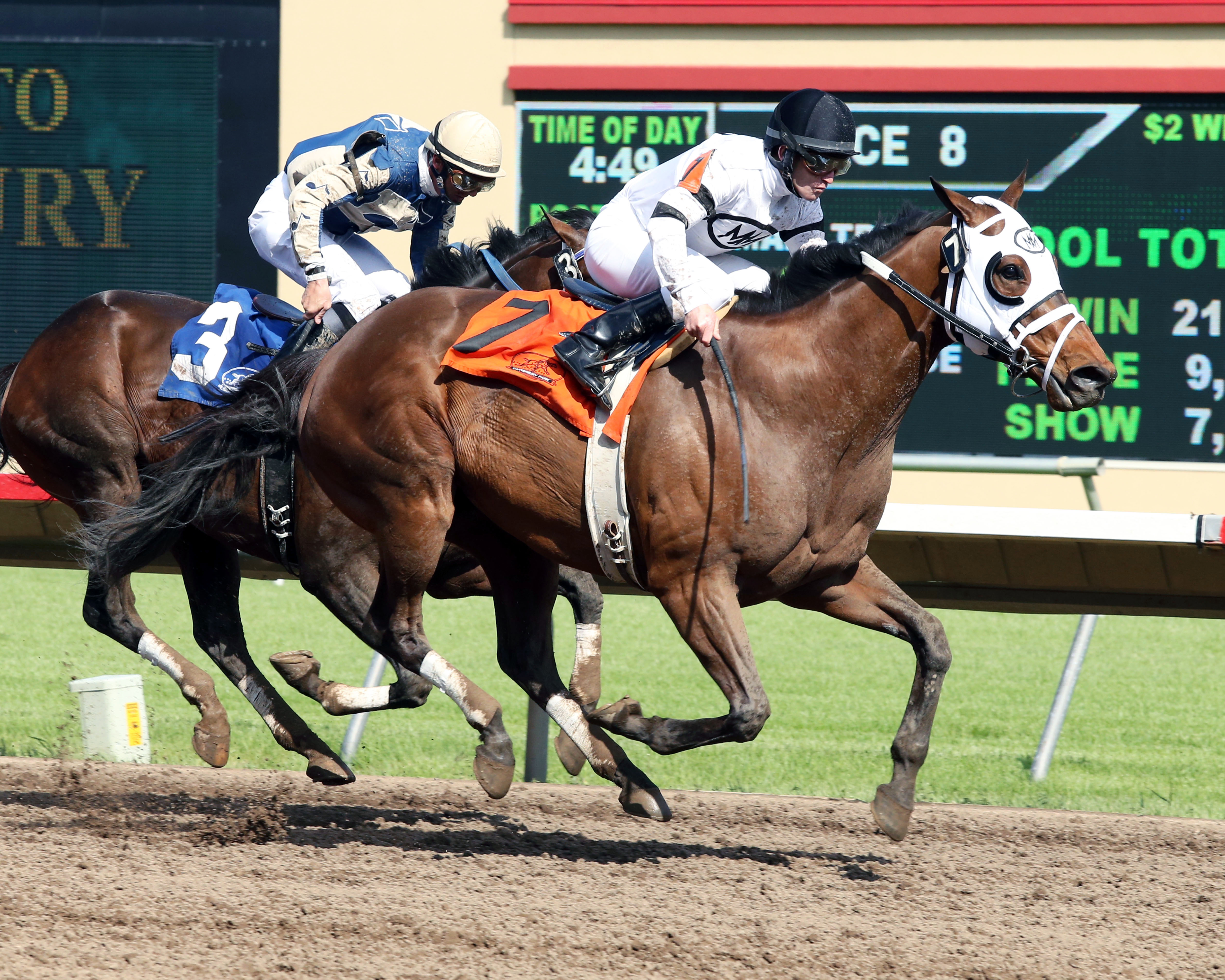 Ghost Is Clear wins the Dark Star