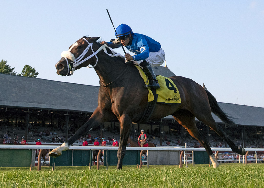 Giacosa wins the 2021 Yaddo Handicap at Saratoga Race Course