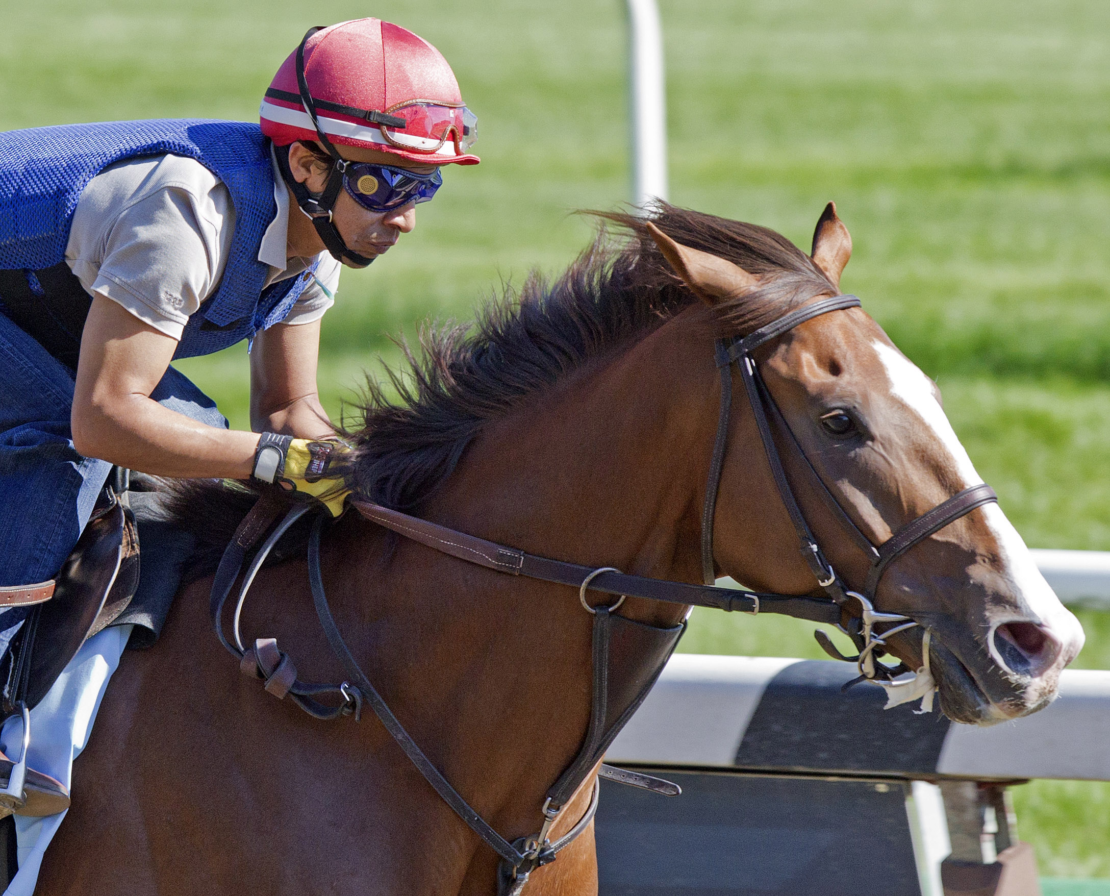 Belmont Stakes: Prado brings longshot touch to Giant Finish