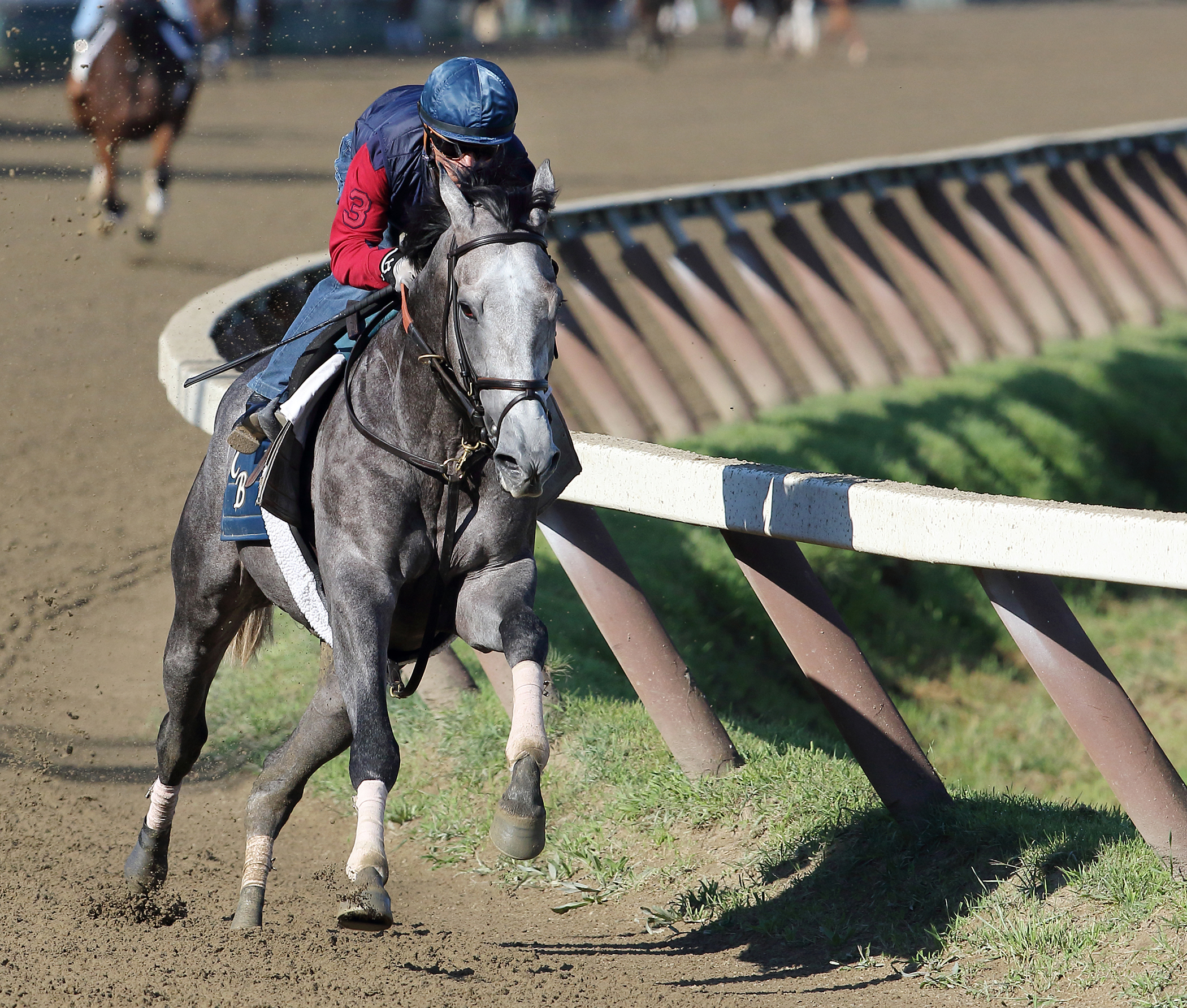 Gift Box trains at Saratoga on Aug. 20