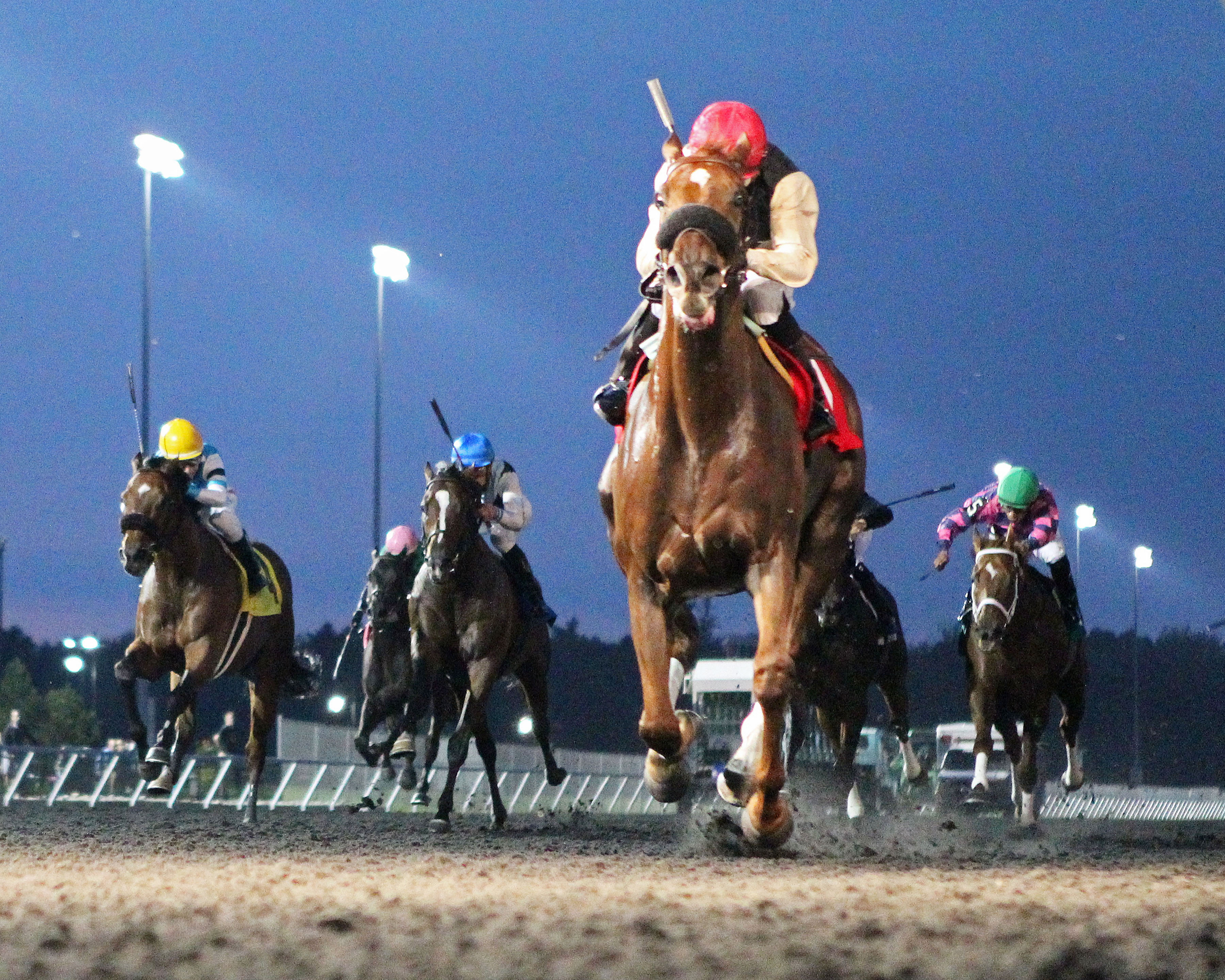 Gigantic Breeze wins the Presque Isle Mile